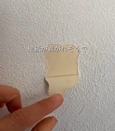 「賃貸でも使えそう！」築30年2LDK賃貸〈玄関〉→剥がせる接着剤で〈コート置き場〉を作ってお部屋がスッキリ！アレンジも無限大