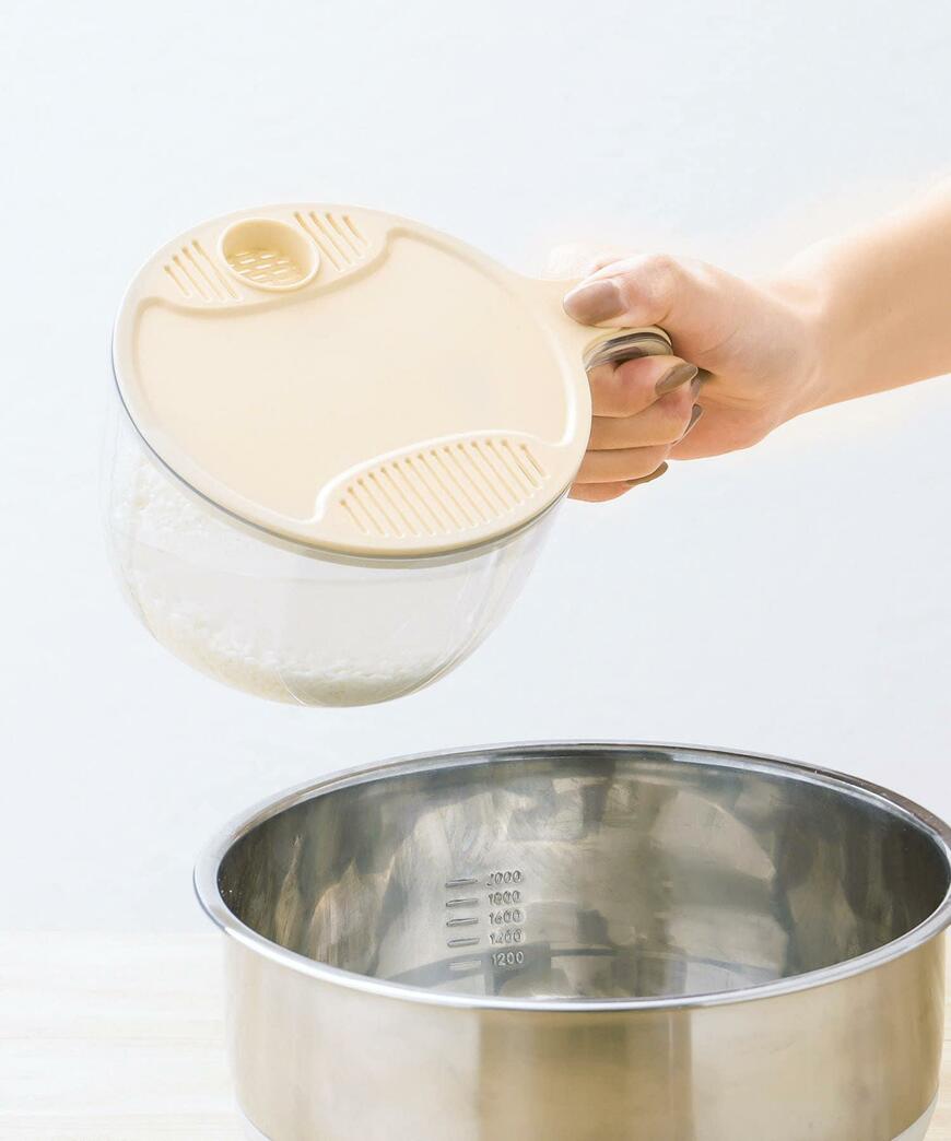 出所：パルグループ公式ファッション通販サイト 3COINS 《米とぎから水切りまで》米洗いストレーナー／KITINTO