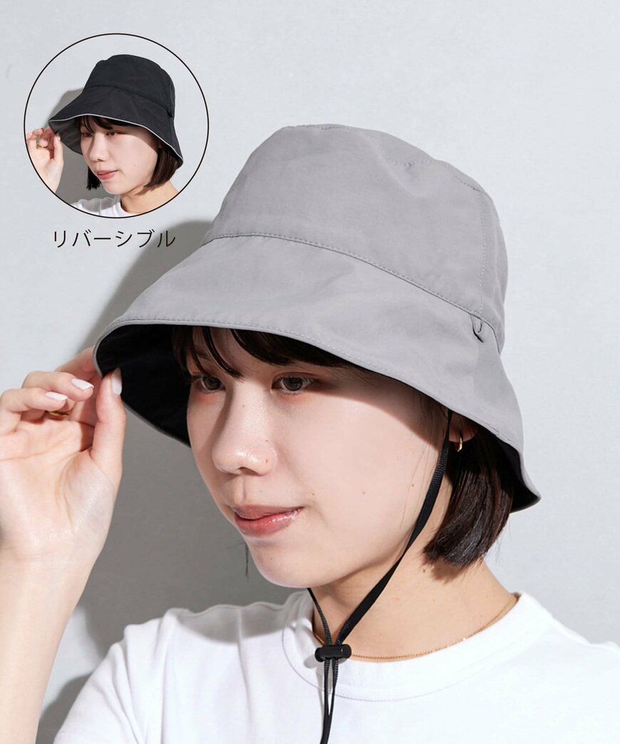 出所：3COINS公式　UVハットリバーシブル