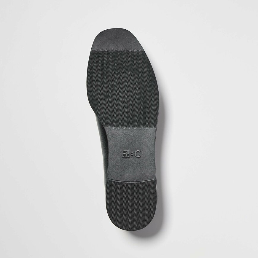 ユニクロ公式　スクエアフラットシューズ