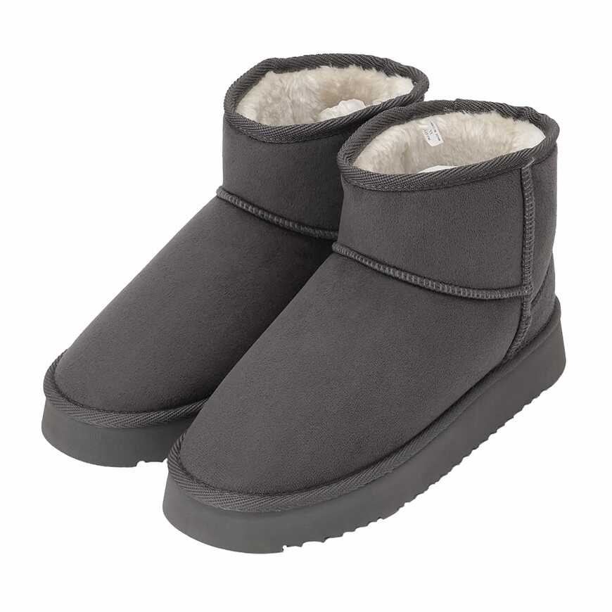 ワークマン公式　レディースムートン風ブーツノベルの画像