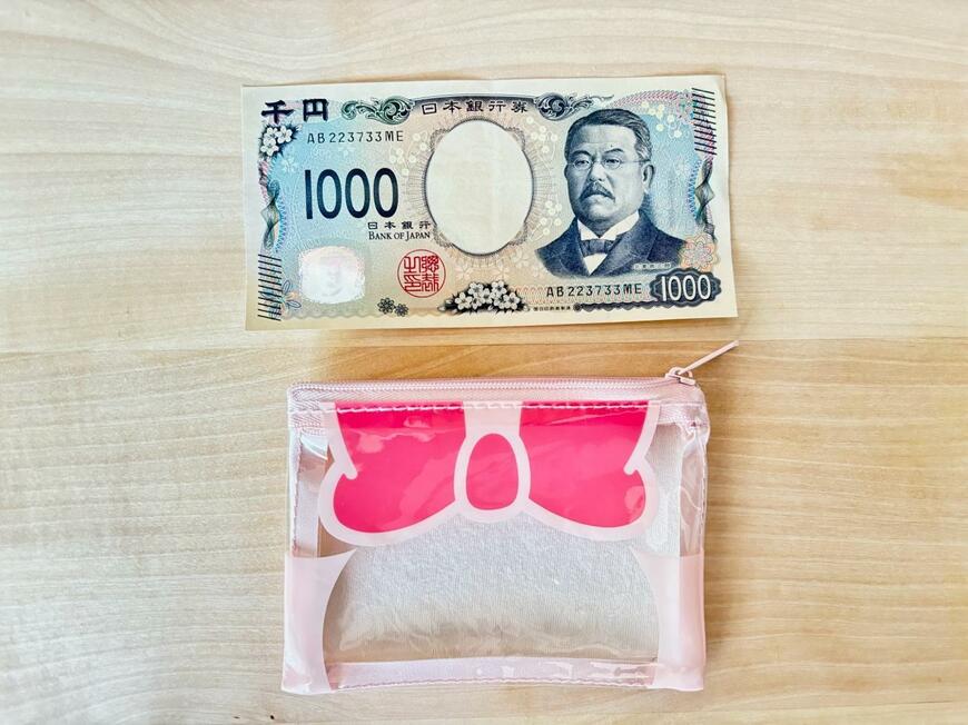 フラットポーチ(ミニーアイコン)