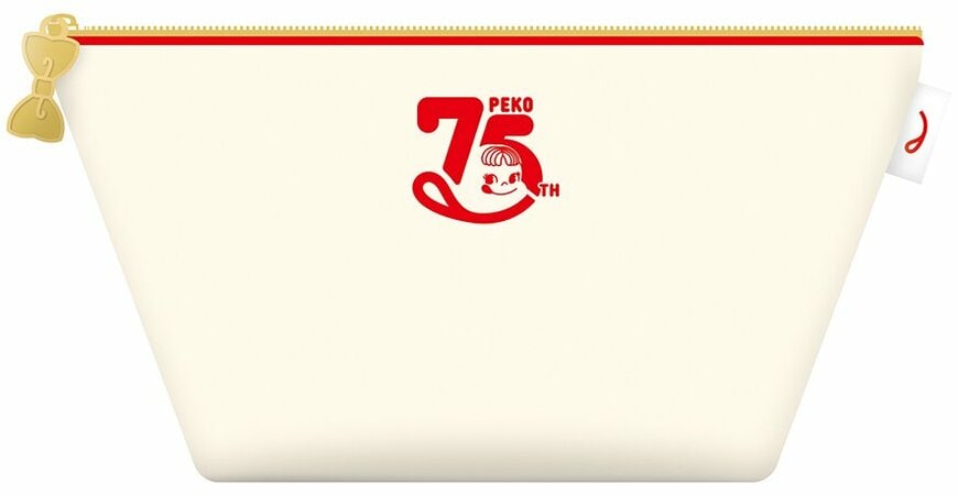 株式会社不二家　ペコちゃん75thポーチ