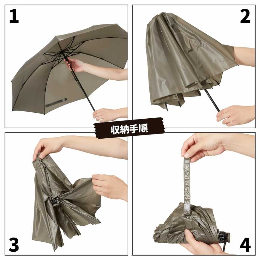 出所:ワークマン公式オンラインストア 耐久撥水軽量サバイバルアンブレラ