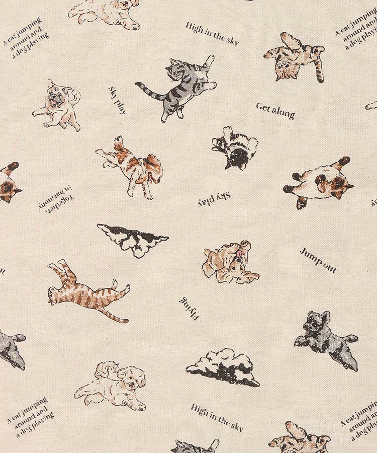 出所：ブルーブルーエ公式　総柄プリントシャツ／フライングアニマル