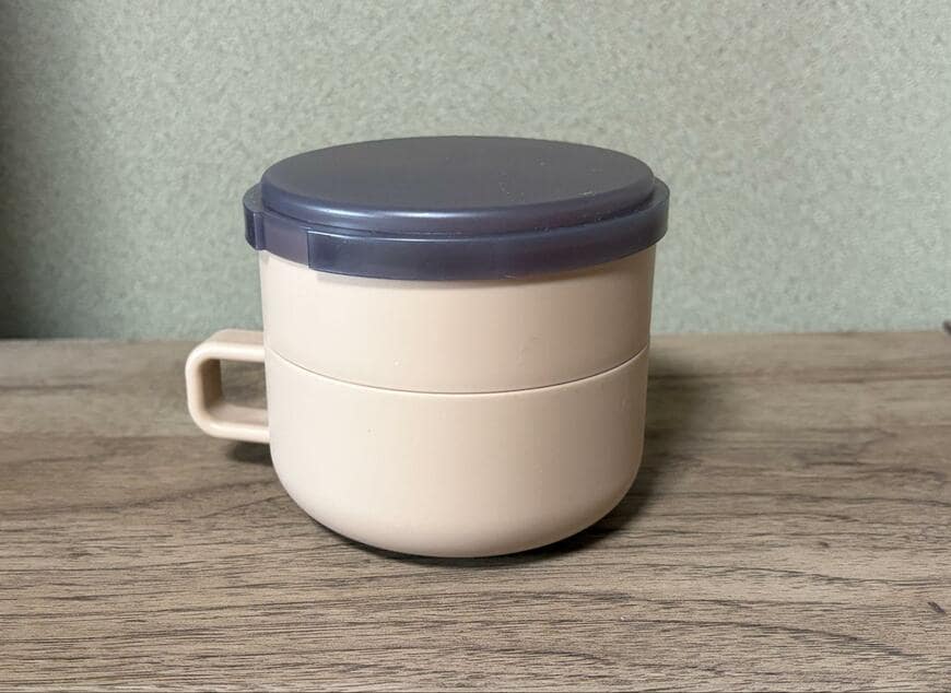 筆者撮影（セリア、スープボウルランチボックス 300+250ml）