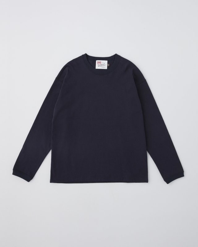 TRADITIONAL WEATHERWEAR - ロングスリーブ クルーネック リブTシャツ ¥14,040（税込）