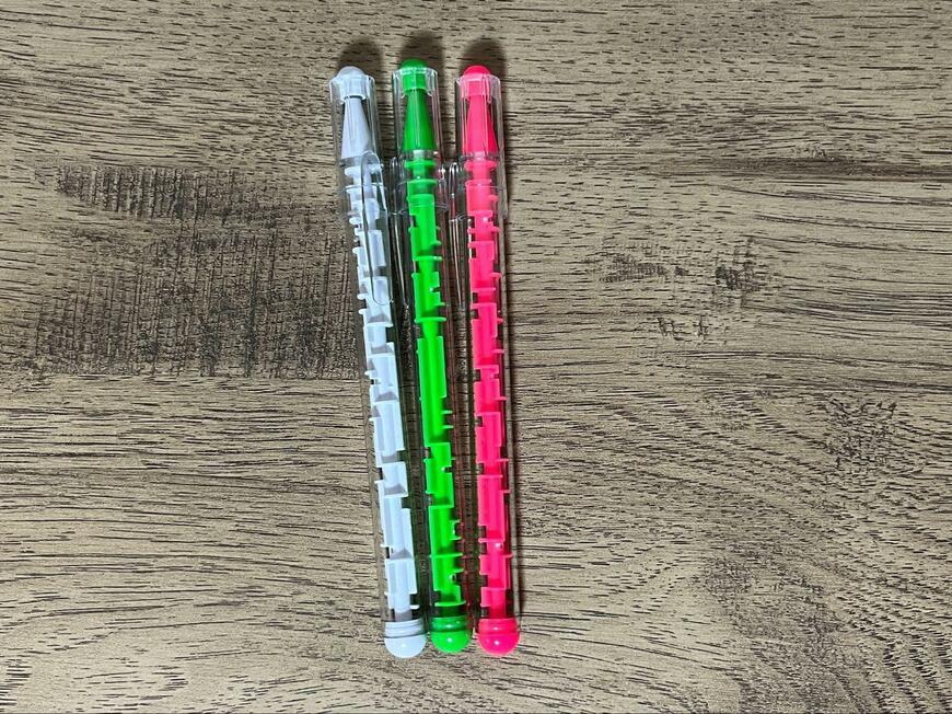 筆者撮影（セリア、立体迷路ボールペン）