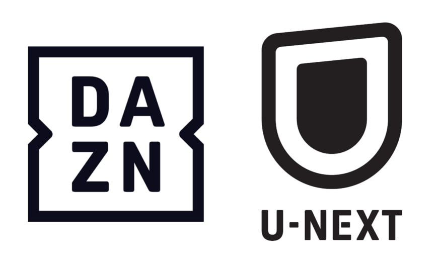 出所：DAZN、U-NEXT
