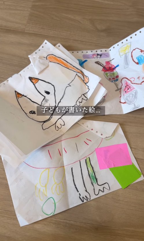 【建売住宅DIY】マグネットウォールを活用した「壁面収納」で子どもの作品をすっきり収納！