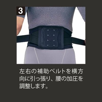 ワークマン公式オンラインストア メディヒール(R)マグ腰サポーター商品画像