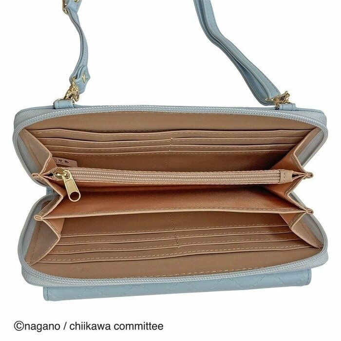 本格的な長財布としての機能を備えた充実の作りになっています