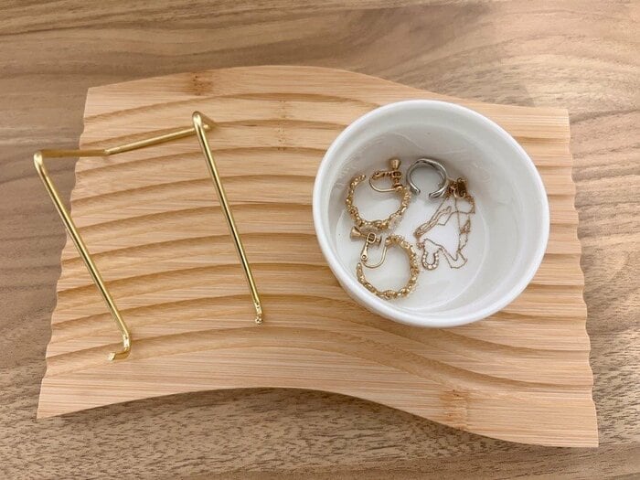アクセサリーをココット皿に入れておくなどさまざまな使い道ができます