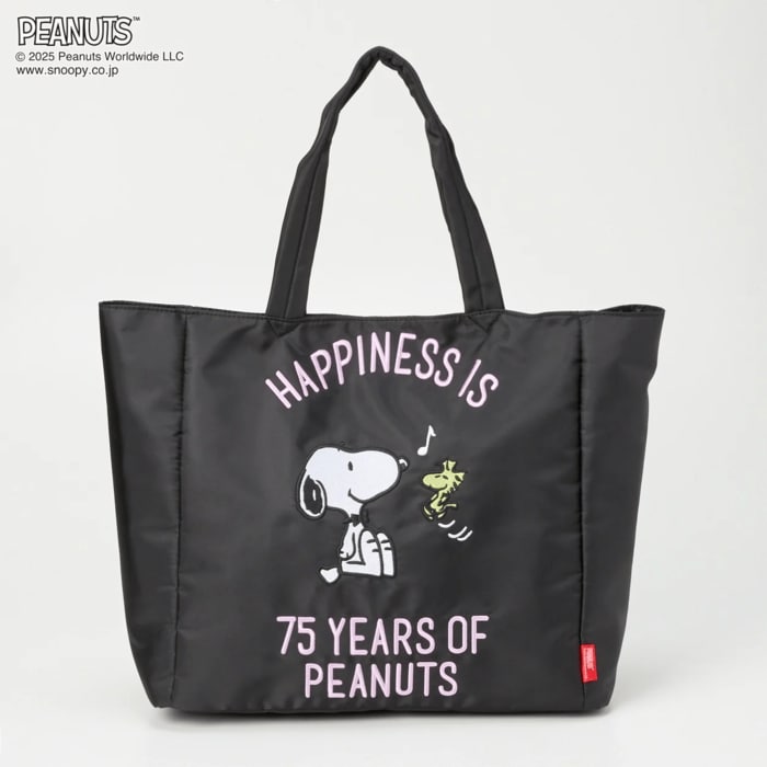 スヌーピー刺繍トート