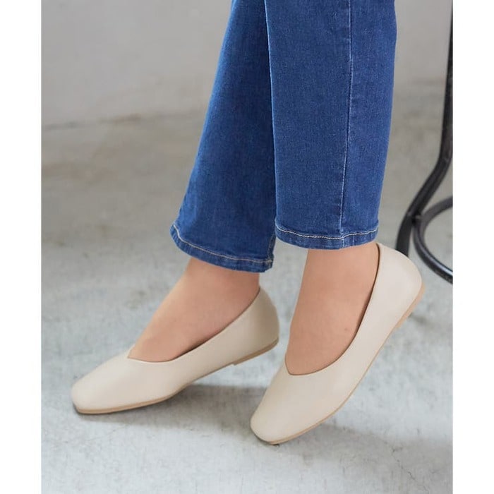 靴 シューズ フラットパンプス