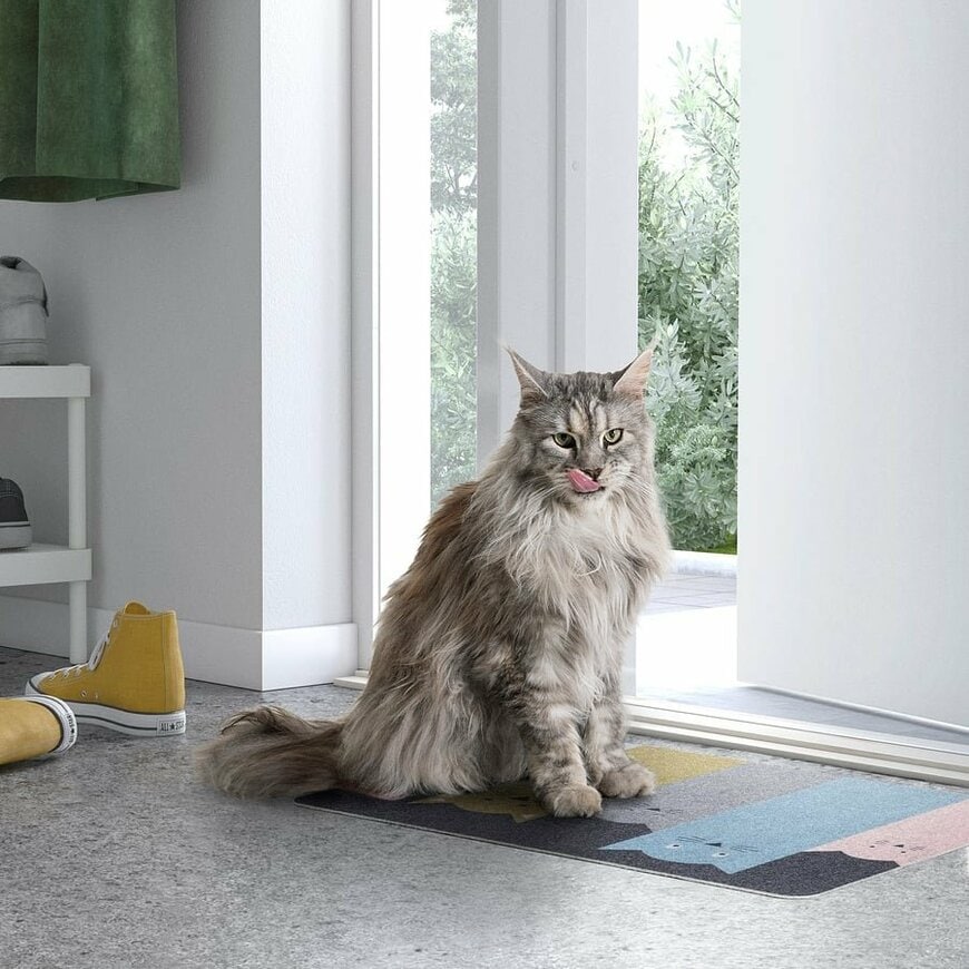 出所：イケア公式オンラインストア　TURISTVÄG トゥリストヴェーグ　玄関マット