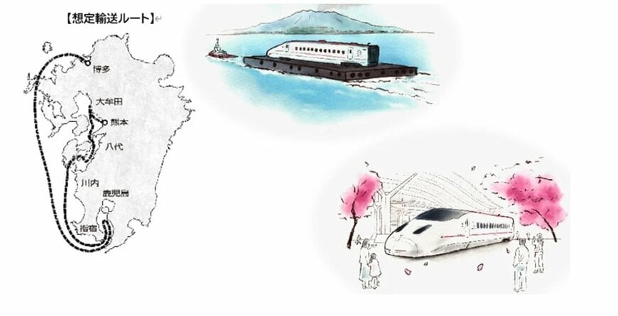 出所：PR TIMES「九州旅客鉄道株式会社 つばめの大冒険 九州新幹線全線」