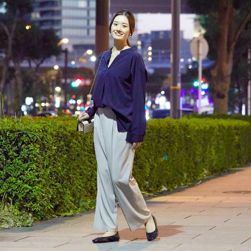 ワークマン公式　レディースシーンレスブラウス 