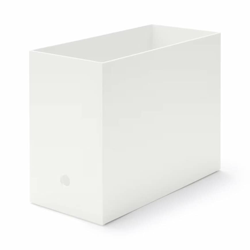 無印良品公式　再生ポリプロピレン入りファイルボックス・スタンダードタイプ・ワイド