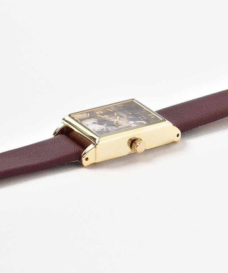 Bleu Bleuet、猫の絵画ウォッチ画像