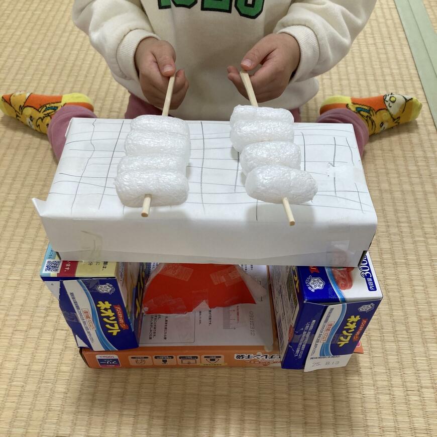 子供のおままごと