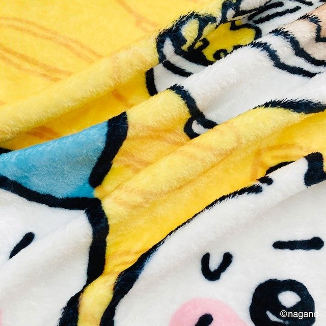 ニトリ ちいかわ ひざかけ 郎 (ちいかわ/ハチワレ)