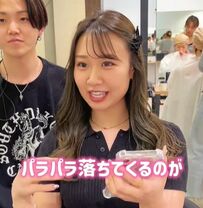 【韓国巻き】女性がカット＆スタイリングで大変身！レイヤーカットでおしゃれな仕上がりに