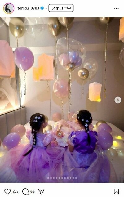 板野友美のInstagram投稿