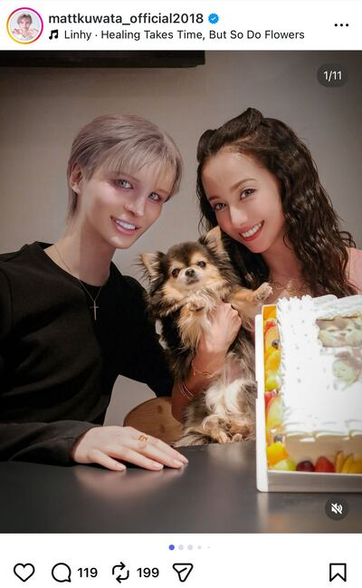 MattのInstagram投稿