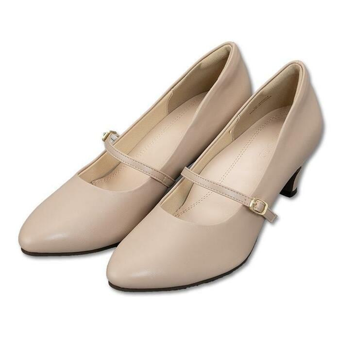 しまむら、レディース パンプス(ラクっと!お手軽軽量パンプス)ベージュ 214商品画像