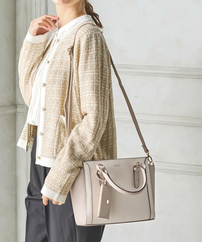 ハニーズ公式　ポーチ付ハンドバッグ