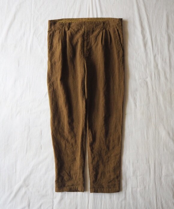 nest Robe CONFECT - Over Dyed Linen Easy Pants ¥29,160（税込）