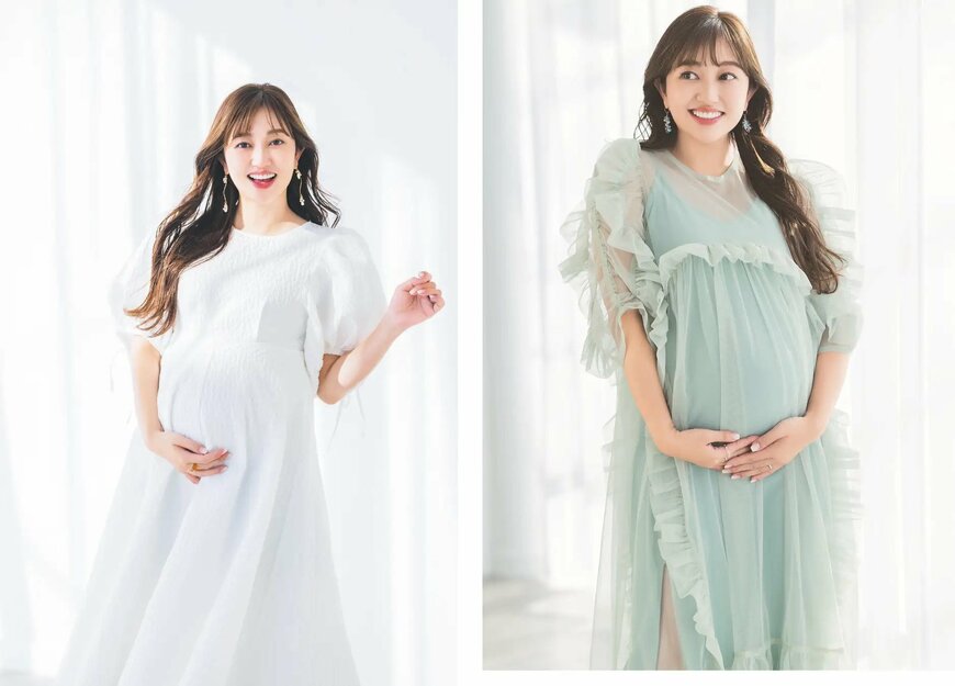 出所：株式会社ベネッセコーポレーション「第二子妊娠中の菊地亜美さんが『後期のたまごクラブ』　おばたのお兄さんが長男と『後期のひよこクラブ』表紙に登場！（２/15発売）」