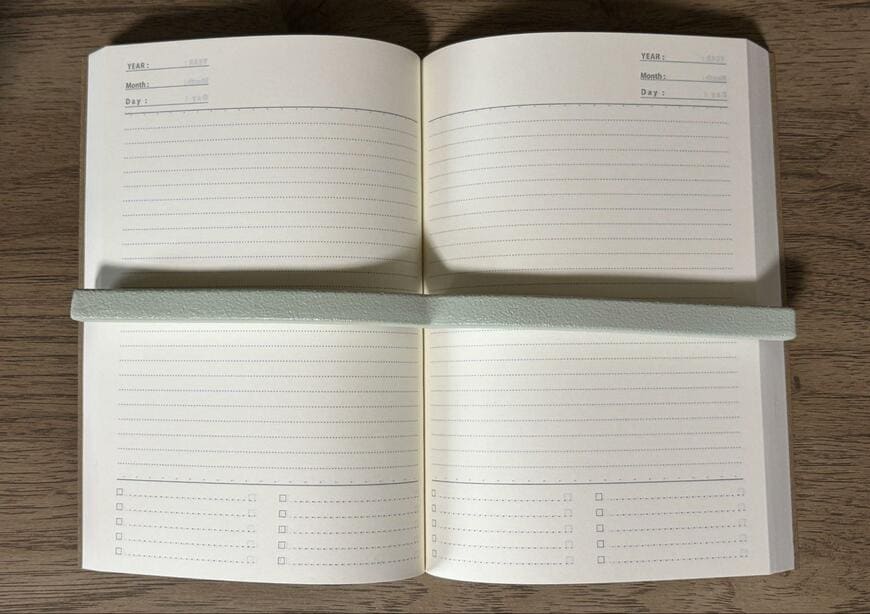 筆者撮影（セリア、B6フリーノート 336ページ）