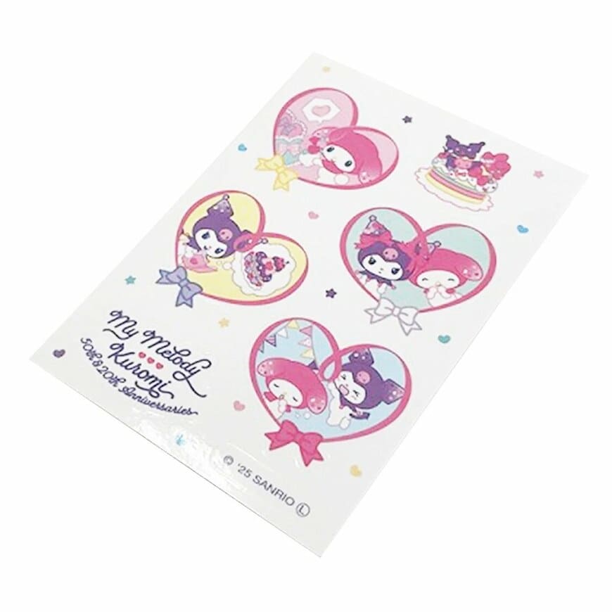 ワッツ公式　sanrio メロクロバースデーシール