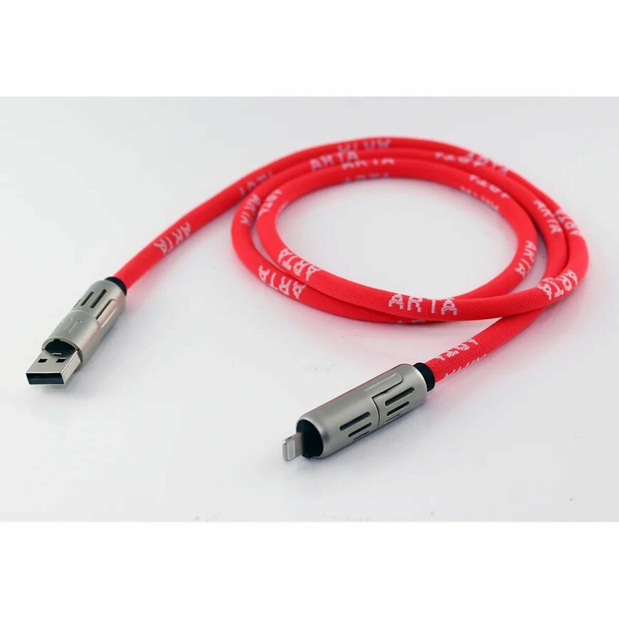 出所:オートバックス公式 ARTA タフ チャージャー ケーブル 1m レッド