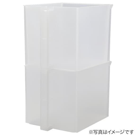 ニトリ、すき間なく並べる吊戸棚ストッカー(M クリア JS64) の画像