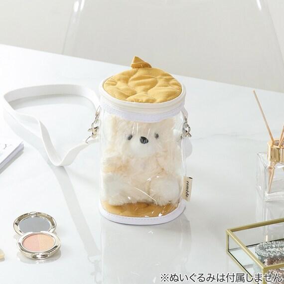 ニトリ　推し活 ぬいぐるみクリアバッグ