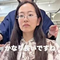 【激変】超ロングヘアの女性がバッサリカット！魅力を引き出す仕上がりに「美人」「きれい」