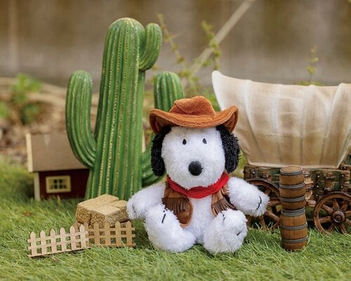 SNOOPY 2026 午 カウボーイスヌーピーのぬいぐるみポーチ BOOK