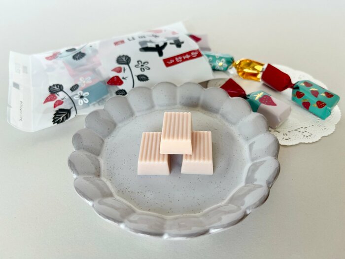 まろやかなホワイトチョコと合う！広がるあまおう苺の風味