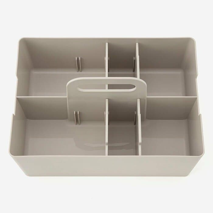 KEYUCA公式　スマホを立てかけられる収納キャリーボックス