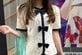 約30年前のハナエモリの服を着て森英恵展へ　母親から受け継いだ上品な装いに「これは粋」「リカちゃん人形かと」