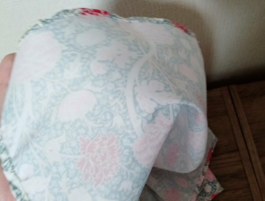 筆者撮影（セリア、ランチクロス ウィリアム・モリス）