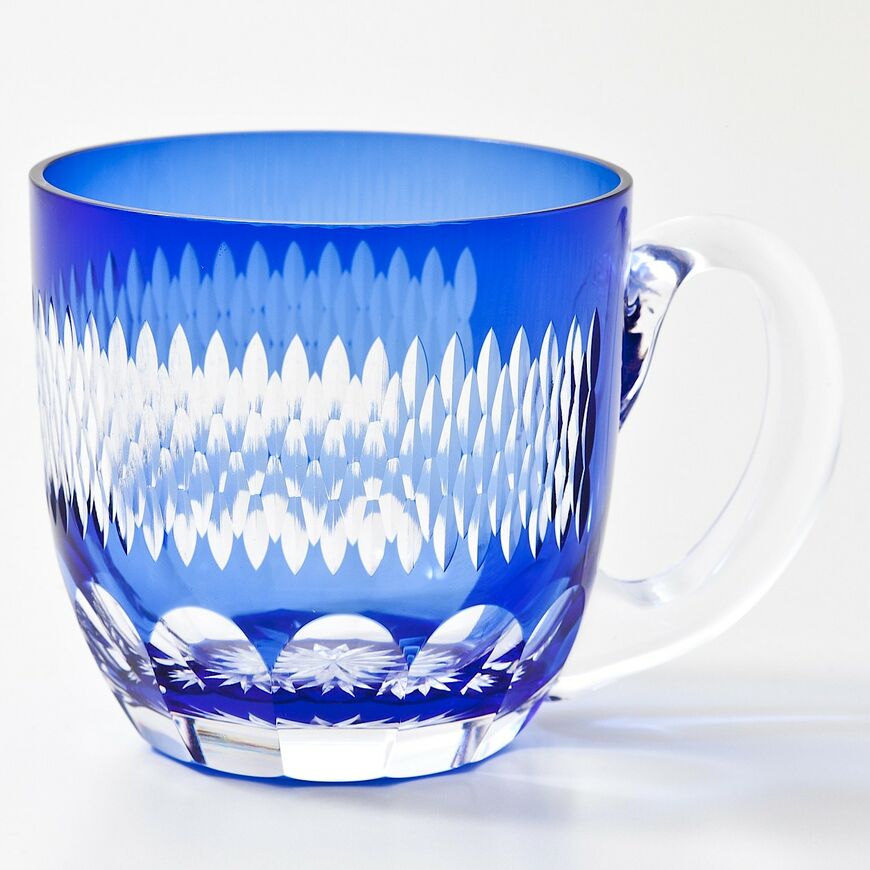 出所：無印良品ネットストア 江戸切子の硝子カップ