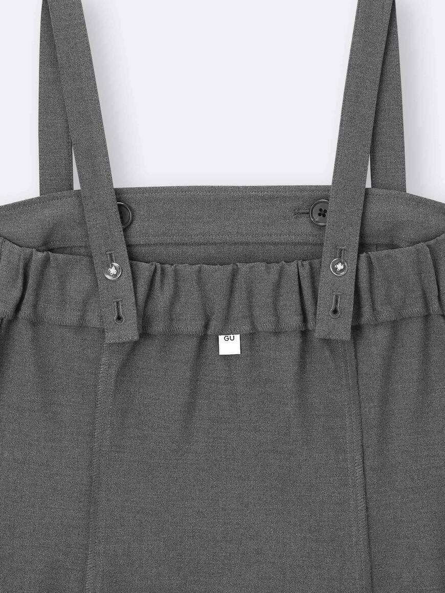 出所：GU公式 ダブルボタンジャンパードレスNTQ+E