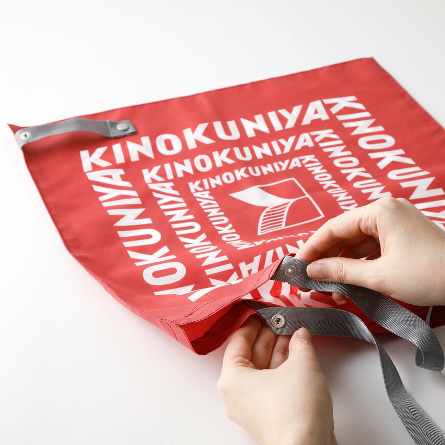 紀ノ国屋公式　スカーフエコバッグ　画像