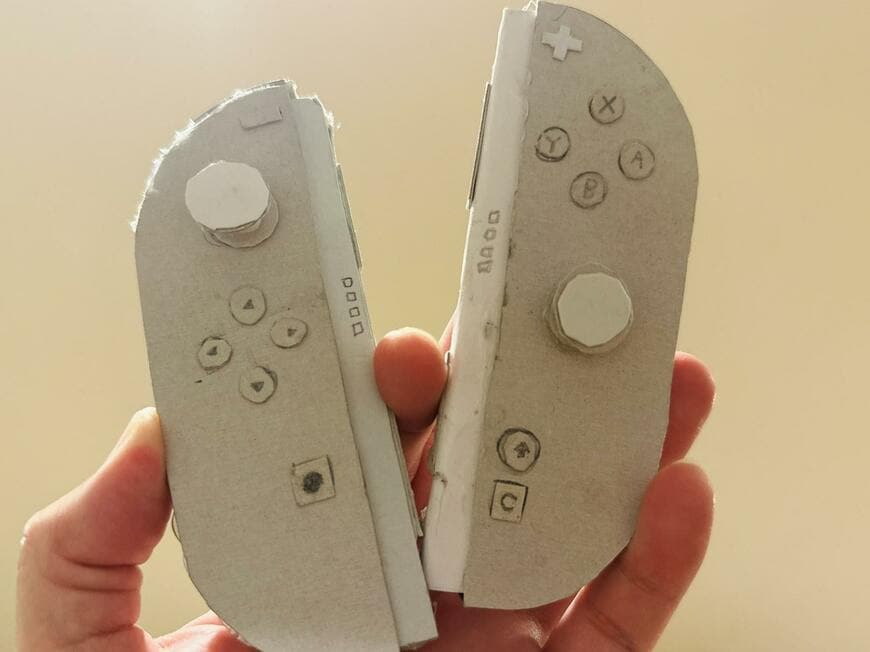 子供が自作したswitch2