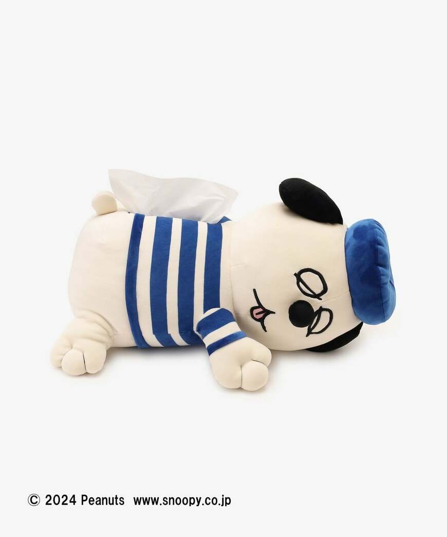 ぬいぐるみ型ティッシュボックスケース/PEANUTS