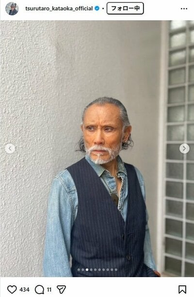 片岡鶴太郎のInstagram投稿